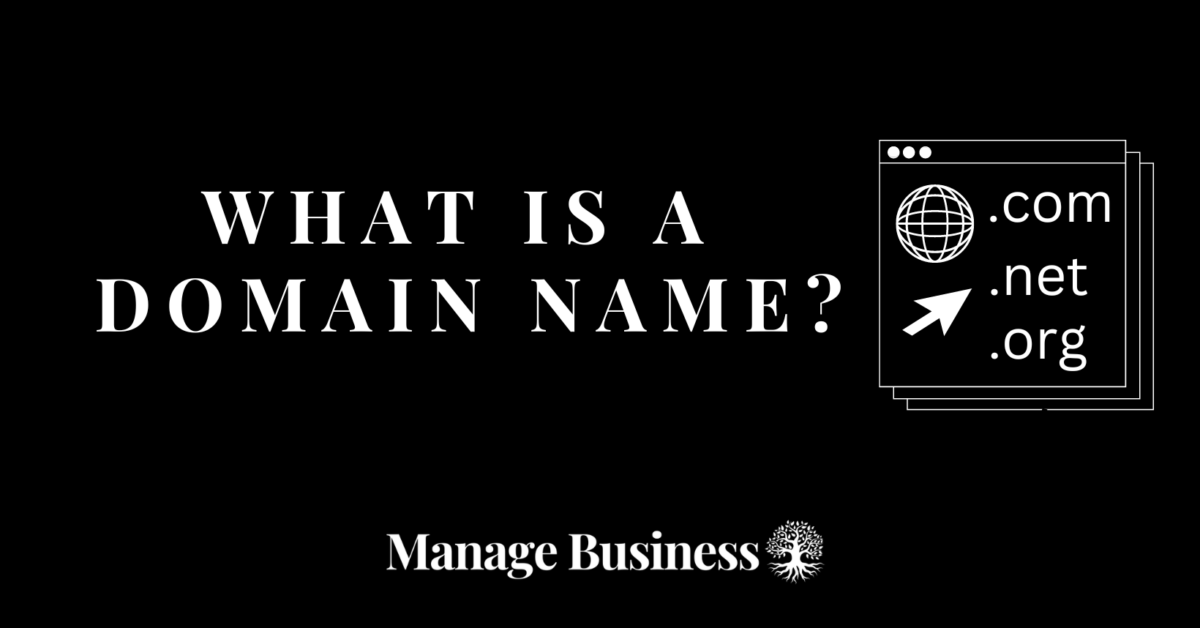 What is a domain name?