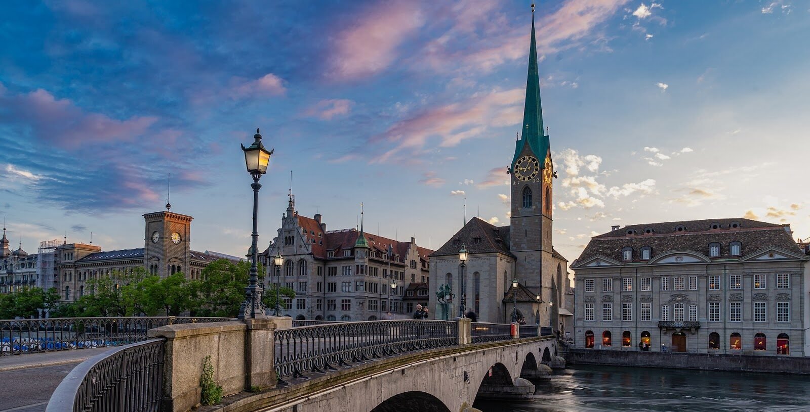 The Münster Bridge in Switzerland